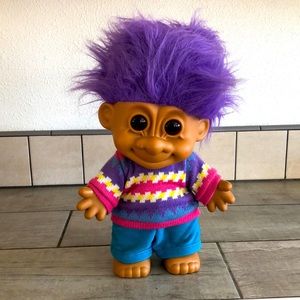 Giant Vintage Troll Doll